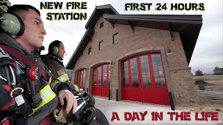 First 24 Hours in a New Fire Station  A Day in the Life [upl. by Ahsehyt]