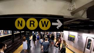 ⁴ᴷ The Busiest NYC Subway Station Times Square–42nd StreetPort Authority Bus Terminal [upl. by Reinar31]