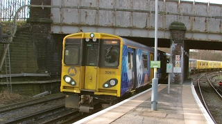 Half an Hour at 216  Birkenhead North Station 1022017  Class 507 508 terminus [upl. by Sherie]