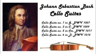 Johann Sebastian Bach  Cello suites in 432 Hz great for reading or studying [upl. by Solhcin]