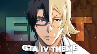 Aizen x Urahara  GTA IV Theme Edit [upl. by Ylicis]